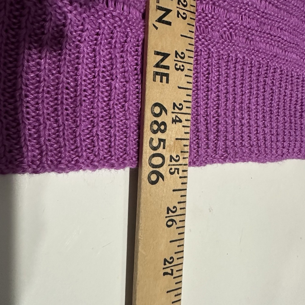 Lauren Ralph Lauren 1X 100% Linen Short Sleeve Open Knit Mesh Sweater Or Vest - Picture 6 of 8
